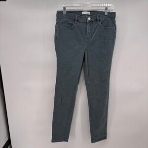 LOFT Made and Loved Slim Pockets Skinny Ankle‎ Pants Womens Size 29 / 8 Green